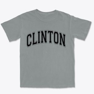 Clinton Iowa Varsity Premium Heavyweight T-shirt