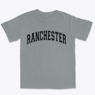 Ranchester Wyoming Varsity Premium Heavyweight T-shirt