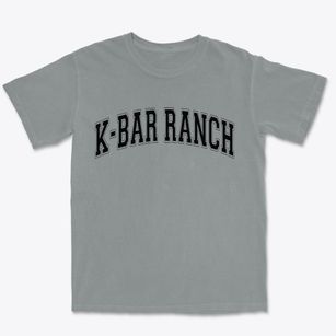 K-bar Ranch Texas Varsity Premium Heavyweight T-shirt