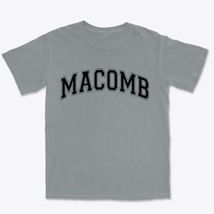 Macomb Illinois Varsity Premium Heavyweight T-shirt