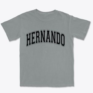 Hernando Mississippi Varsity Premium Heavyweight T-shirt