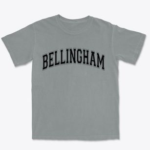 Bellingham Washington Varsity Premium Heavyweight T-shirt