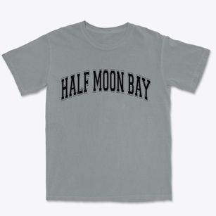 Half Moon Bay California Varsity Premium Heavyweight T-shirt