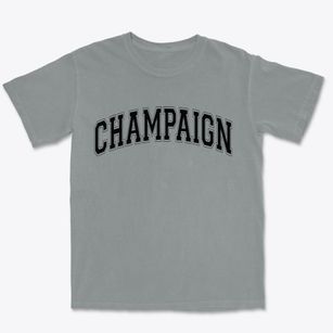Champaign Illinois Varsity Premium Heavyweight T-shirt