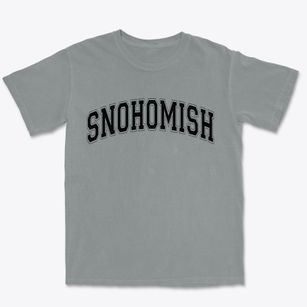 Snohomish Washington Varsity Premium Heavyweight T-shirt