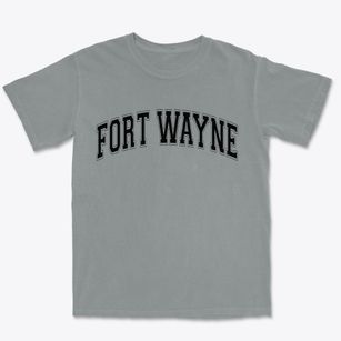 Fort Wayne Indiana Varsity Premium Heavyweight T-shirt