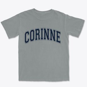 Corinne Utah Varsity Premium Heavyweight T-shirt