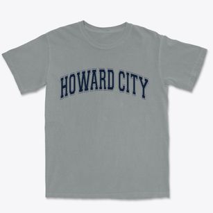 Howard City Nebraska Varsity Premium Heavyweight T-shirt