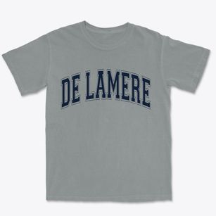 De Lamere North Dakota Varsity Premium Heavyweight T-shirt
