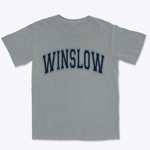Winslow Maine Varsity Premium Heavyweight T-shirt