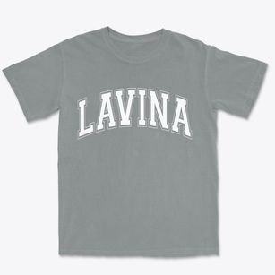 Lavina Montana Varsity Premium Heavyweight T-shirt