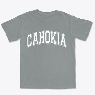 Cahokia Illinois Varsity Premium Heavyweight T-shirt