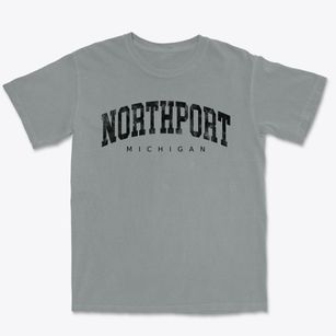 Northport Michigan Urban Vibe Premium Heavyweight T-shirt
