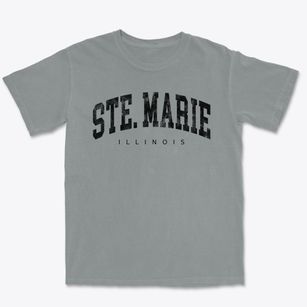 Ste. Marie Illinois Urban Vibe Premium Heavyweight T-shirt