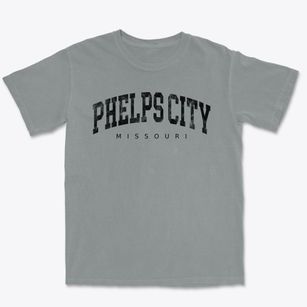 Phelps City Missouri Urban Vibe Premium Heavyweight T-shirt