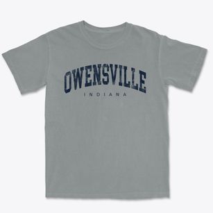 Owensville Indiana Urban Vibe Premium Heavyweight T-shirt
