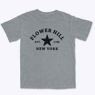 Flower Hill New York Star Premium Heavyweight T-shirt