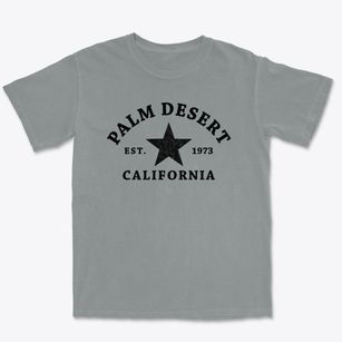 Palm Desert California Star Premium Heavyweight T-shirt