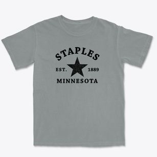 Staples Minnesota Star Premium Heavyweight T-shirt