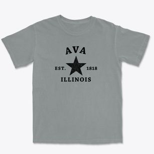 Ava Illinois Star Premium Heavyweight T-shirt