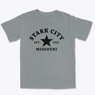Stark City Missouri Star Premium Heavyweight T-shirt