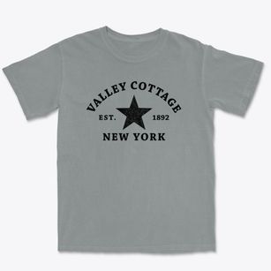 Valley Cottage New York Star Premium Heavyweight T-shirt