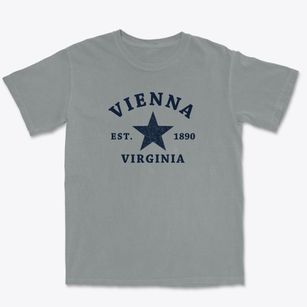 Vienna Virginia Star Premium Heavyweight T-shirt