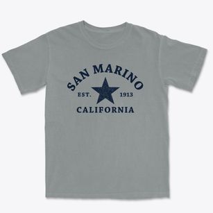 San Marino California Star Premium Heavyweight T-shirt