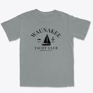 Waunakee Wisconsin Yacht Club Premium Heavyweight T-shirt