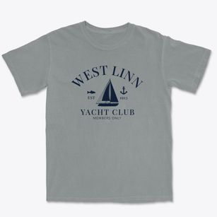 West Linn Oregon Yacht Club Premium Heavyweight T-shirt