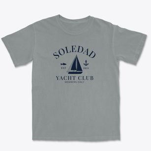 Soledad California Yacht Club Premium Heavyweight T-shirt