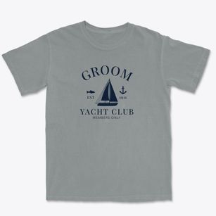 Groom Texas Yacht Club Premium Heavyweight T-shirt