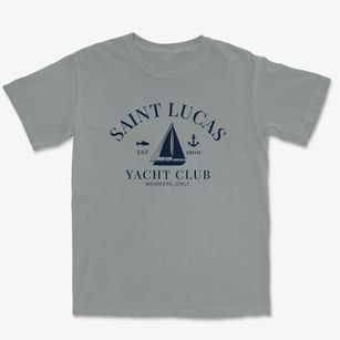 St. Lucas Iowa Yacht Club Premium Heavyweight T-shirt