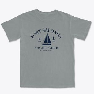 Fort Salonga New York Yacht Club Premium Heavyweight T-shirt