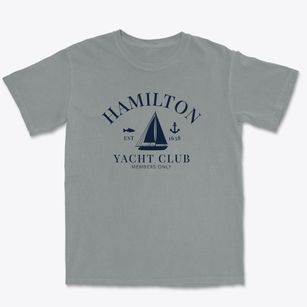 Hamilton Massachusetts Yacht Club Premium Heavyweight T-shirt