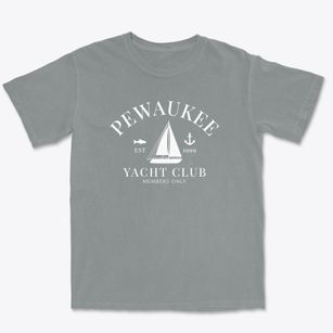 Pewaukee Wisconsin Yacht Club Premium Heavyweight T-shirt