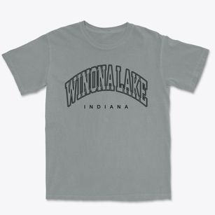 Winona Lake Indiana Inline Premium Heavyweight T-shirt