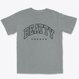 Beatty Oregon Inline Premium Heavyweight T-shirt