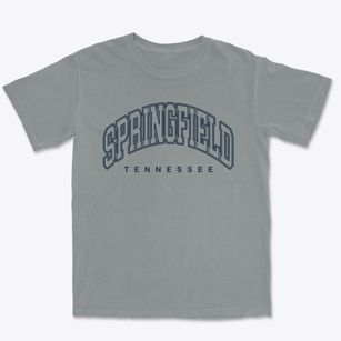 Springfield Tennessee Inline Premium Heavyweight T-shirt