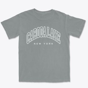 Caroga Lake New York Inline Premium Heavyweight T-shirt