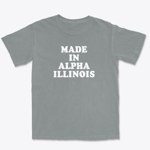 Alpha Illinois Classic 70s Premium Heavyweight T-shirt