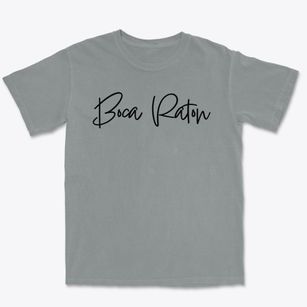 Boca Raton Florida Freestyle Premium Heavyweight T-shirt
