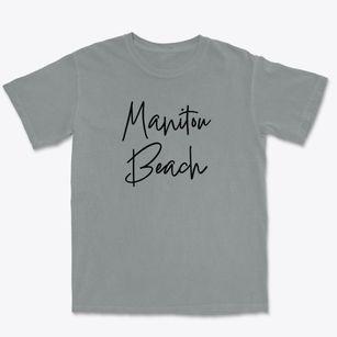 Manitou Beach Washington Freestyle Premium Heavyweight T-shirt