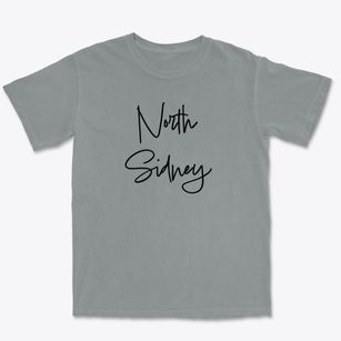 North Sidney Maine Freestyle Premium Heavyweight T-shirt