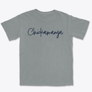 Chickamauga Georgia Freestyle Premium Heavyweight T-shirt