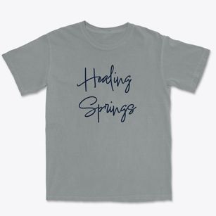 Healing Springs North Carolina Freestyle Premium Heavyweight T-shirt