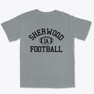 Sherwood Iowa Football Premium Heavyweight T-shirt