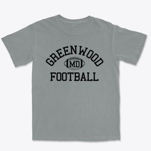 Greenwood Maryland Football Premium Heavyweight T-shirt