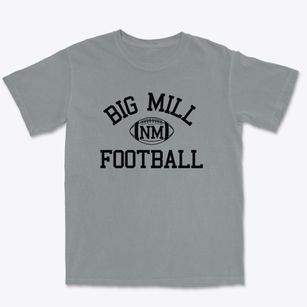 Big Mill New Mexico Football Premium Heavyweight T-shirt