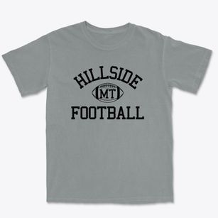 Hillside Montana Football Premium Heavyweight T-shirt